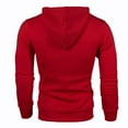 thumbnail image 4 of Luxalzxs Men's Fashion Hoodies & Sweatshirts Blocking Color Long Sleeve Loose Drawstring Sport Hooded Sweatshirts Jacket Casual Lightweight Cardigan Outwear Zip Up Hoodies with Pocket, 4 of 4