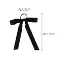 thumbnail image 3 of Miangastore Headdress Elasticity Black 1Pcs 13.4x2.8in, 3 of 8