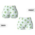 thumbnail image 5 of Yiaed Kawaii Frogs Print Women's Athletic Shorts Running Shorts Sporty Short High Waisted Elastic Workout Shorts for Yoga Gym Running & Sports -XX-Large, 5 of 7