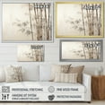 thumbnail image 4 of Designart "Serenity In Beige Minimalism With Bamboo IV" Bamboo Floater Framed Wall Decor, 4 of 5