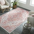 thumbnail image 6 of Mohawk Home Prismatic Athens Pink Transitional Ornamental Precision Printed Area Rug, 5'x8', Pink, 6 of 6