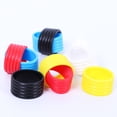 thumbnail image 4 of Meileang Racquet Sealing Rubber Ring Tennis Handle Grip Ring Wear Resistant Soft Elastic Reusable Colorful Racket Band, 4 of 7