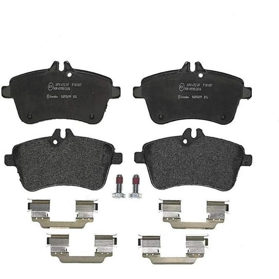 Brembo OE P50057 Front Low-Met Brake Pads for 2008 Mercedes-Benz B200