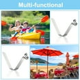 thumbnail image 5 of Unique Bargains 10x8mm Kayak Paddle Snaps, Hollow Button Single Pin Lock Tube Spring Clips for Tent Pole, 10 Pack, 5 of 5