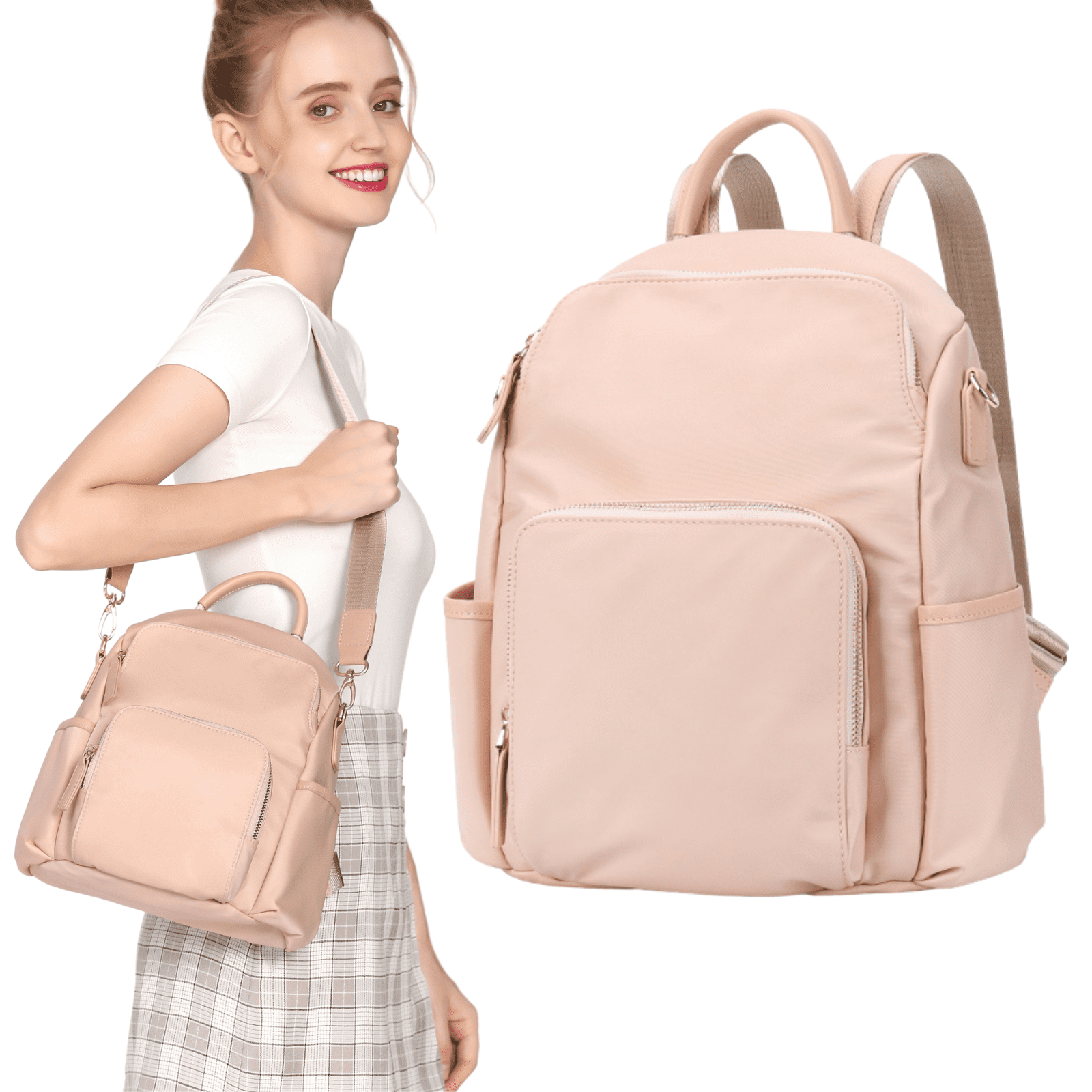 Small Anti theft Travel Backpack for Women and Girls Jordan Ubuy
