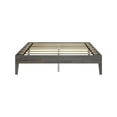thumbnail image 4 of Plank+Beam Queen Size Bed, Solid Wood Adults Platform Bed Frame with Wooden Slats, 4 of 9