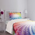 thumbnail image 3 of Ambesonne Party Quilted Bedspread Set 2 Pcs, Celebration with Balloons, Twin Size, Multicolor, 3 of 5
