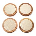 thumbnail image 3 of floral-porcelain-wood-coaster-set, 3 of 3