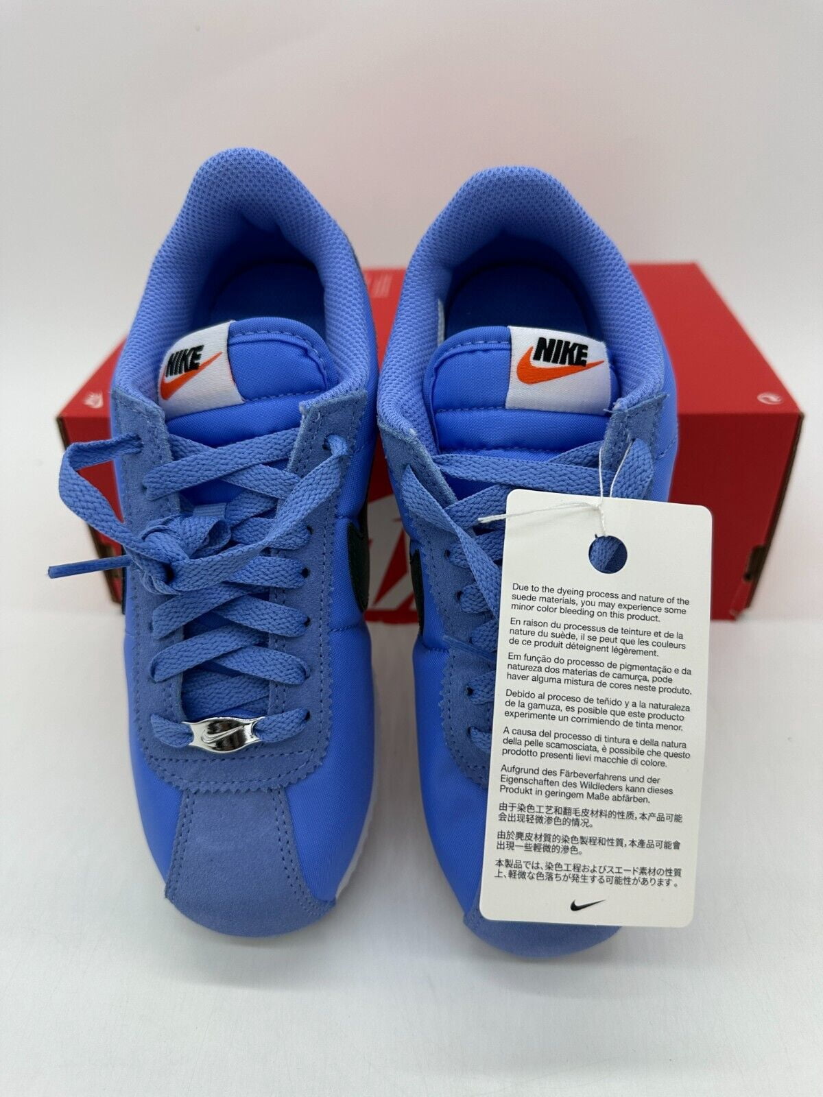 Nike Cortez Women's Size 5.5 Blue Green Running Athletic Shoes DZ2795 402