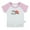 Short Pink Raglan T-shirt, variant on iDzn Little Peach Sweet Novelty T shirt For Baby, Newborn Babies T-shirts, Infant Tops, 0-24M Kids Graphic Tees Clothing (Long Pink Raglan T-shirt, 0-6 Months)