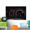 thumbnail image 1 of Closeup Shot Speedometer and Wall Mural by Wallmonkeys Peel and Stick Graphic (36 in W x 24 in H) WM245327, 1 of 4