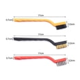 thumbnail image 3 of Wire Brush Shovel Putty Scraper Set Stainless Steel Brass Nylon Wire Brushes Set, 3 of 9