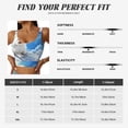 thumbnail image 5 of Daiia Cute Cloud Bichon Frise Printed Women's Sports Bra, Breathable Activewear Bra with U-Back Design and Removable Pads, Comfortable and Supportive for Yoga, Workout-Large, 5 of 8