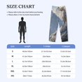 thumbnail image 4 of Logiee Silver Dragon Mountain Peaks Print Pajama Pants for Men,Men’s Pajama Bottoms,Mens PJ Pants with Pockets & Button Fly-Small, 4 of 6