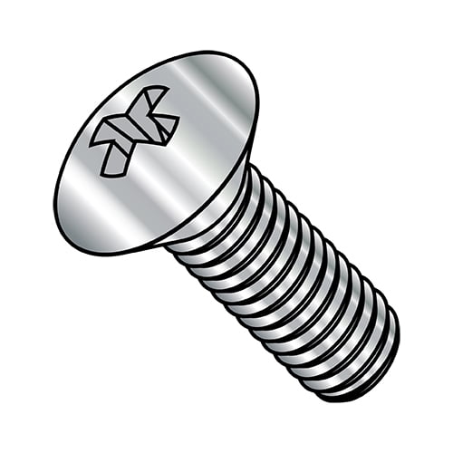 1/4-20X1 1/4 Phillips Oval Machine Screw Fully Threaded 18 8 Stainless Steel (Pack Qty 1,000) BC-1420MPO188