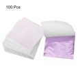 thumbnail image 3 of Uxcell 3.3 x 3.1inch Gold Leaf Foil Sheet Leaf Papers for Art Decoration Aluminum Peach Purple 100pcs, 3 of 5