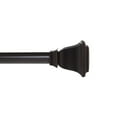 thumbnail image 1 of HOMETRENDS TERRACE 3/4"  DRAPERY ROD SET 42-120" BRONZE, 1 of 2