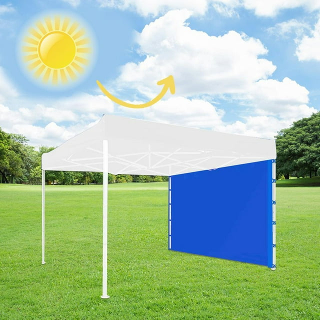 Canopy Tent Sidewall,Canopy Tent Sidewall Foldable Wall Panel Not Include Shelf Outdoor Instant Sun Shade Effortless Installation