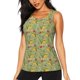 thumbnail image 1 of Balery Taco Camiseta sin mangas estampada ligera para mujer, tops de entrenamiento sin mangas, camisetas de yoga transpirables de secado rápido.-X-Large, 1 of 7