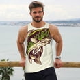 thumbnail image 6 of Salouo Largemouth Bass Fish (3) for Men's Tank Tops,Sleeveless Muscle Shirts for Men Quick Dry Workout Tank Top Gym Muscle Tee Fitness Bodybuilding Sleeveless T Shirt-XX-Large, 6 of 7