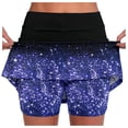 thumbnail image 2 of Women's Running Shorts 2 In 1 High Waisted Flowy Running Butterfly Shorts Summer High Elastic Gym Shorts Tennis Skorts Shorts with Drawstring, 2 of 6