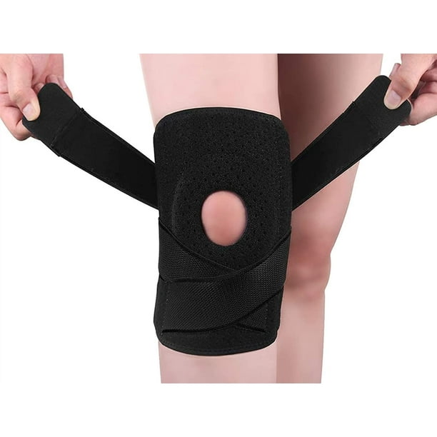 Elastic Neoprene Knee Brace with Side Stabilizers & Patella Gel