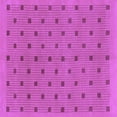 thumbnail image 1 of Ahgly Company Indoor Square Abstract Purple Modern Area Rugs, 3' Square, 1 of 4