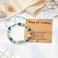 thumbnail image 5 of 6-18 Year Old Girl Birthday Sweet Number Heart Bracelet Gifts for Daughter/Granddaughter/Niece/Friends, 5 of 5