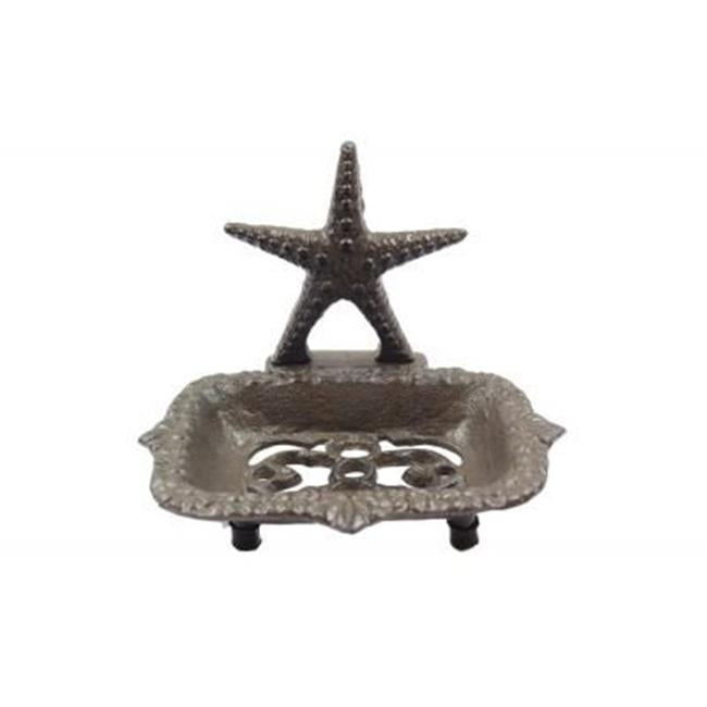 Water Pump Soap Dish And Candle Holder Cast Iron Farmhouse 