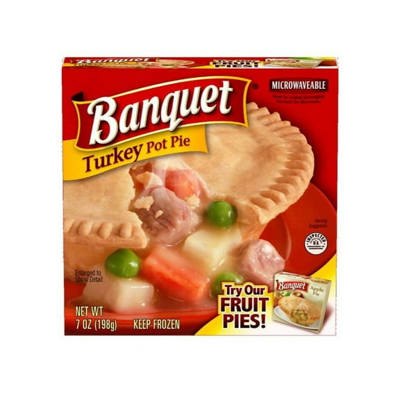 Conagra Banquet Turkey Pot Pie 7oz (PACK OF 24)