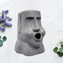 MLINS Easter Island Statue 19.2X14.5X24.5cm