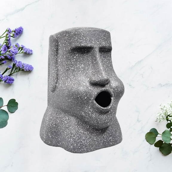 MLINS Easter Island Statue 19.2X14.5X24.5cm