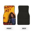 thumbnail image 2 of Lsque Chucky Print 4-Piece Floor Mats, Heavy-Duty Rubber Liners, Anti-Slip Design, All-Season Automotive Protection, Vehicles, Cars, Trucks, and SUVs, 2 of 7
