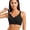 Bras 106#Black, variant on WAYUTE Bras for Women Soft Jelly Support Full Coverage Wireless Seamless Comfort Everyday Bra with Side Wide Straps and Lift Design