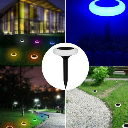 

LED Solar Power Ground Lights Floor Decking Outdoor Garden LawnLamp Solar Lights Outdoor Led Colorful Lights