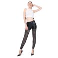 thumbnail image 5 of UJNDER Women's Shiny Sequin Leggings Casual Sequin Glitter Bling Yoga Pants Slim Leg for Holiday Outfits Black One Size, 5 of 7