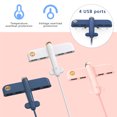 thumbnail image 2 of Small Aircraft Air Shape Force One Desktop Hub Usb2.0 Extender 1 Point 4 Port Hub Splitter Creative Blue, 2 of 9