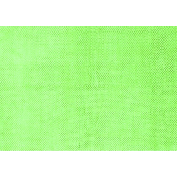 Ahgly Company Indoor Rectangle Solid Green Modern Area Rugs, 3' x 5'