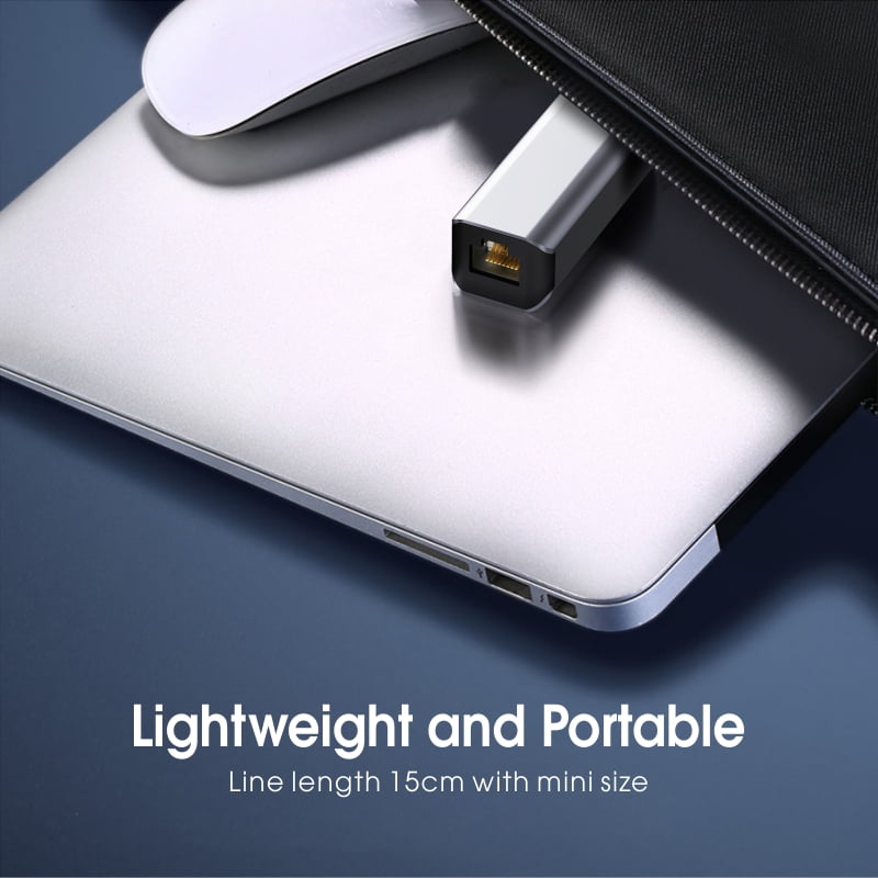 DOONJIEY High Quality USB Type C Hub Adapter 1000Mbps USB Lan Adapter USB to Ethernet Converter