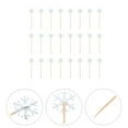 thumbnail image 3 of 50Pcs Christmas Decorations Cake Inserts Snowflake Cake Inserts Toppers Decors, 3 of 8