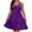 C_Purple, variant on Women Summer Dresses Sawvnm Plus Size Dress For Women V Neck Summer Casual Sundresses Pocket Sleeveless With Pockets Summer Gift