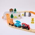 thumbnail image 2 of Jeu de rails de train en bois, 2 of 6