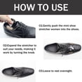 thumbnail image 4 of Mujeres Hombres, Árboles expansores de zapatos antideslizantes para hombres y mujeres Pies anchos ajustables 1 par (Negro), 4 of 5