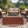 thumbnail image 5 of Coffee Brown Retro Greek Key Large Area Rugs for Bedroom Living Room, Soft Non Slip Carpet Bedside Rug, Geometric Greece Ancient Farmhouse Round Floor Cover Kitchen Accent Rug 6' for Office, 5 of 9