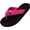 Fucshia/Black, variant on NORTY Girls' Sandals, Slip On Flip Flops for Beach, Pool or Everyday