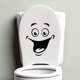 thumbnail image 3 of Pegatina de pared divertida con sonrisa para baño, decoración del hogar, papel tapiz de cocina, decoración de sala de estar, decoración de pared Liv, 3 of 5