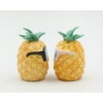 thumbnail image 3 of Ceramic Pineapple Salt and Pepper Shakers 2.5 Inch Tropical Gift, 3 of 3
