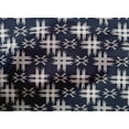 thumbnail image 4 of oneOone Cotton Poplin Fabric Check Kasuri Print Sewing Fabric BTY 56 Inch Wide, 4 of 4