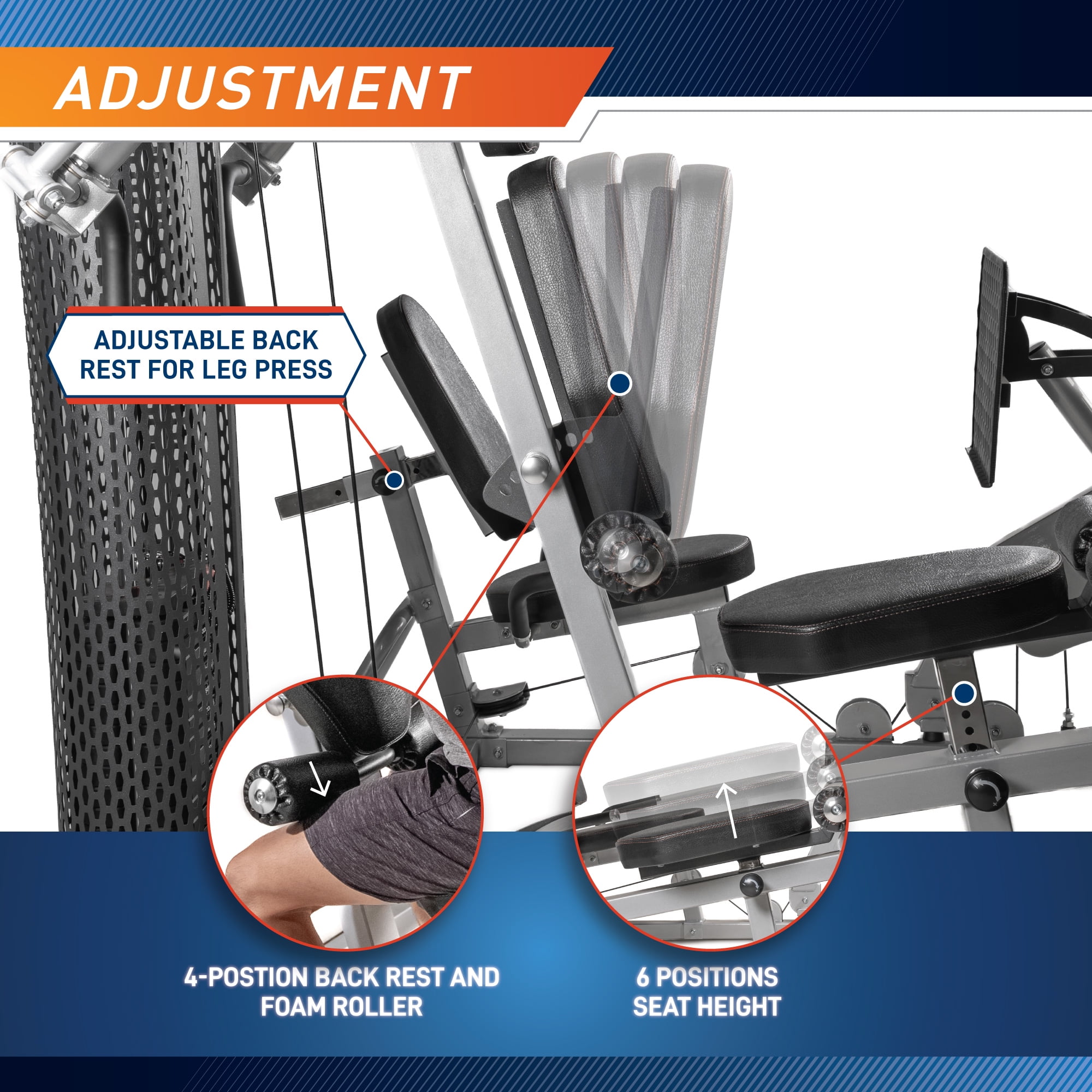 Marcy 150 LB. Home Gym with Row MWM-8307