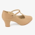 thumbnail image 2 of Dance Shoes Character Jazz 2" Heel T-Strap So Danca CH54 Caramel 5.5W Adult, 2 of 2